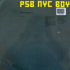 PSB - New York City Boy (The Lange Mix) - Parlophone