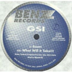 GSI - GSI - Boom - Benz Records 1