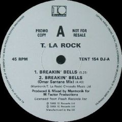 T La Rock - T La Rock - Breakin Bells - Fresh Records