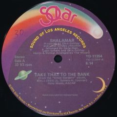 Shalamar - Shalamar - Take That To The Bank - Solar