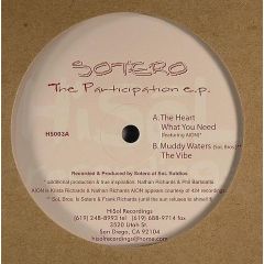 Sotero - Sotero - The Participation EP - Hisoul Recordings 3