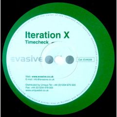 Iteration X - Iteration X - Timecheck - Evasive