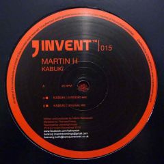 Martin H - Martin H - Kabuki - Invent