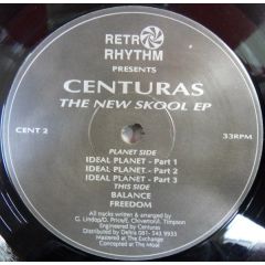 Centuras - Centuras - The New Skool EP - Retro Rhythm