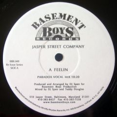Jasper Street Co. / Kenny Bobien - Jasper Street Co. / Kenny Bobien - A Feelin / You Gave Me Love - Basement Boys Records