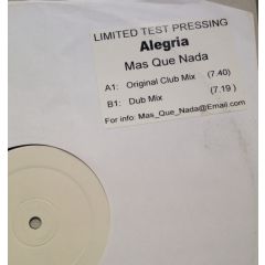 Alegria - Alegria - Mas Que Nada - Spinnin