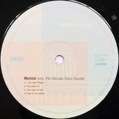 Workidz Presents - Workidz Presents - The Ultimate Disco Soundz - Disco Galaxy 