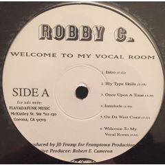 Robby C - Robby C - Welcome To My Vocal Room - Flavadafunk