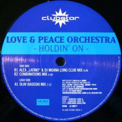 Love & Peace Orchestra - Love & Peace Orchestra - Holdin On ( Olav Basoski Mix) - Clubstar