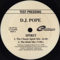 DJ Pope - DJ Pope - Spirit - Cutting
