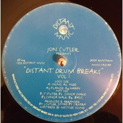 Jon Cutler - Jon Cutler - Distant Drum Breaks Vol.1 - Distant Music
