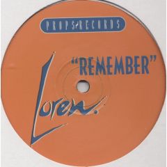 Luren - Luren - Remember - Props Records