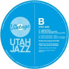 Utah Jazz - Utah Jazz - Comfort Zone - Vintage Recordings