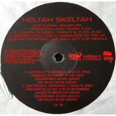Heltah Skeltah - Heltah Skeltah - Nocturnal (Sampler) - Virgin