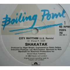 Shakatak - Shakatak - City Rhythm - Boiling Point
