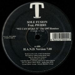 Sole Fusion - Sole Fusion - We Can Make It (The 1997 Remixes) - Train! Records