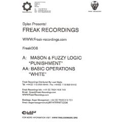 Mason & Fuzzy Logic - Mason & Fuzzy Logic - Punishment - Freak Recordings
