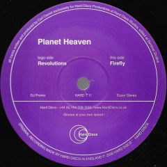 Planet Heaven - Planet Heaven - Revolutions - Hard Discs