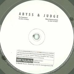 Abyss & Judge - Abyss & Judge - To Connect - Dutch Master Works
