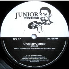 Underworld - Underworld - Spikee / Dogman Go Woof - Junior Boys Own