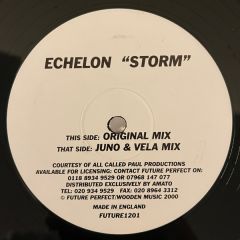 Echelon - Echelon - Storm - Future Perfect Recordings