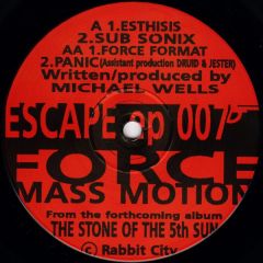 Force Mass Motion - Force Mass Motion - Escape EP - Rabbit City