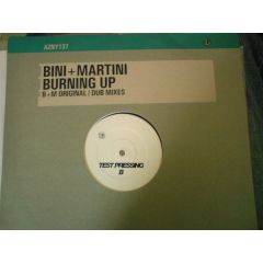Bini & Martini - Bini & Martini - Burning Up - Azuli Records