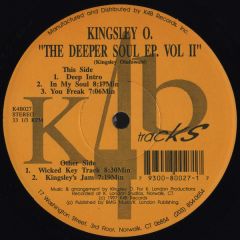 Kingsley O. - Kingsley O. - The Deeper Soul EP. Vol II - K4B Records