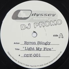 Byron Stingily  - Byron Stingily  - Light My Fire - Odyssey