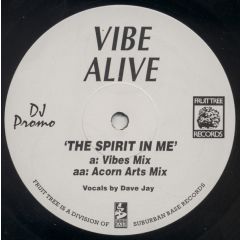 Vibe Alive - Vibe Alive - The Spirit In Me - Fruit Tree