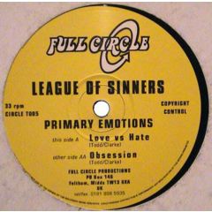 League Of Sinners - League Of Sinners - Primary Emotions - Full Circle