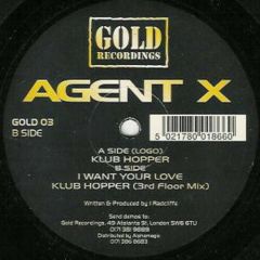 Agent X - Agent X - Klub Hopper - Gold Recordings 3