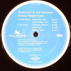 M Miller & Jim Conner - M Miller & Jim Conner - Come Together - Villanova