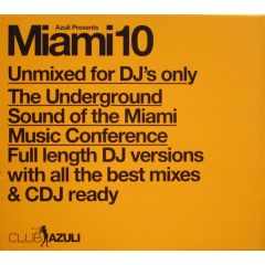 Various Artists - Various Artists - Azuli Presents Miami 10 (Unmixed For DJ's Only) - Azuli Records
