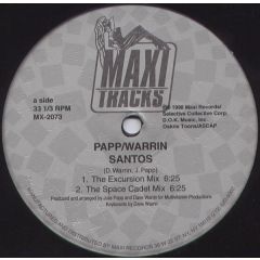 Papp / Warrin - Papp / Warrin - Santos / Let Me Be - Maxi Records