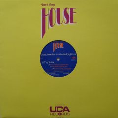 Jesse Saunders & M.Jefferson - Jesse Saunders & M.Jefferson - 12" Of Love - Just Say House