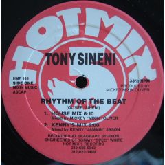 Tony Sineni - Tony Sineni - Rhythm Of The Beat - Hot Mix 5