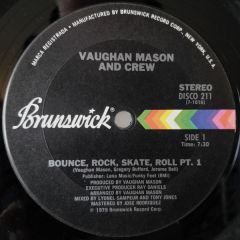 Vaughan Mason - Vaughan Mason - Bounce Rock Skate Roll - Brunswick
