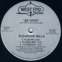 Eleanore Mills - Eleanore Mills - Be Here - West End