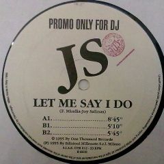 Joy Salinas - Joy Salinas - Let Me Say I Do - One Thousand