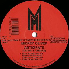 Mickey Oliver - Mickey Oliver - Anticipate - Hot Mix 5
