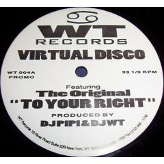 Virtual Disco - Virtual Disco - To Your Right - Wt Records