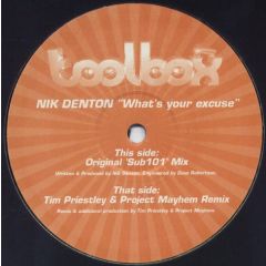 Nik Denton - Nik Denton - What's Your Excuse? - Toolbox