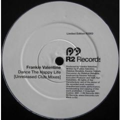Frankie Valentine - Frankie Valentine - Dance The Happy Life - R2 Records