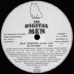 The Digital Men - The Digital Men - Everybody - Bibhouse Records