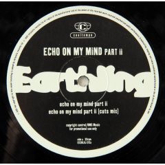 Earthling - Earthling - Echo On My Mind Pt 2 - Cooltempo