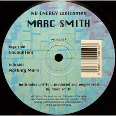 Marc Smith - Marc Smith - Encounters - Nu Energy