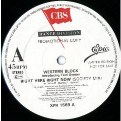 Western Block - Western Block - Right Here Right Now - CBS