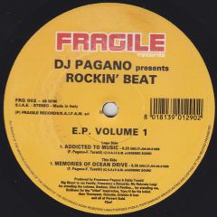 DJ Pagano Pres.Rockin' Beat - DJ Pagano Pres.Rockin' Beat - E.P Volume 1 - Fragile Rec