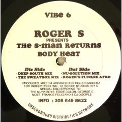 Roger S Presents - Roger S Presents - The S-Man Returns - Vibe